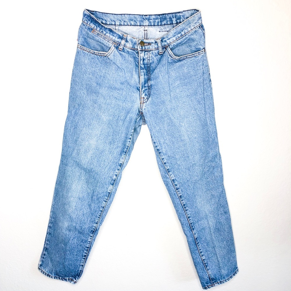 Fiorucci Vintage Safety Wrangler Mom Jeans